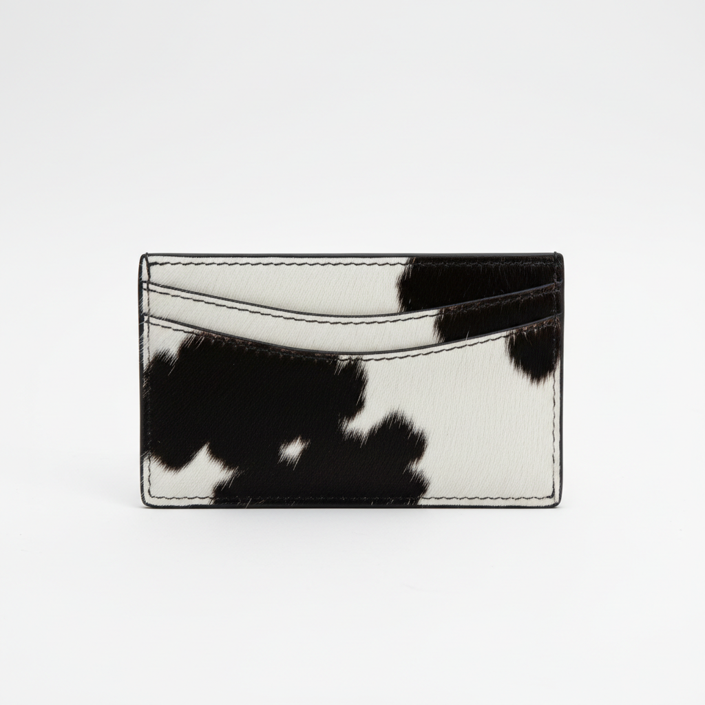 THE BOUNTY CARDHOLDER - BLACK/WHITE HIDE thumbnail 2