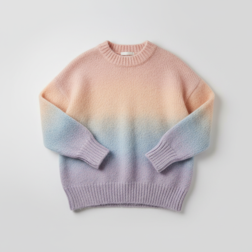 Casablanca Gradient Mohair Knit