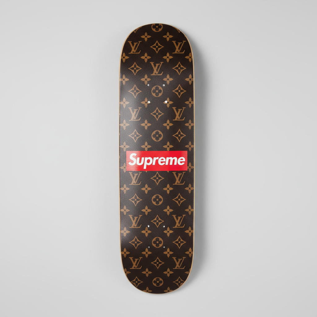 Supreme x Louis Vuitton Monogram Skateboard