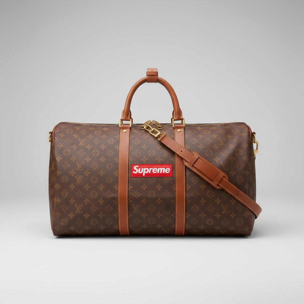 Supreme x Louis Vuitton Keepall Bandoulière 50