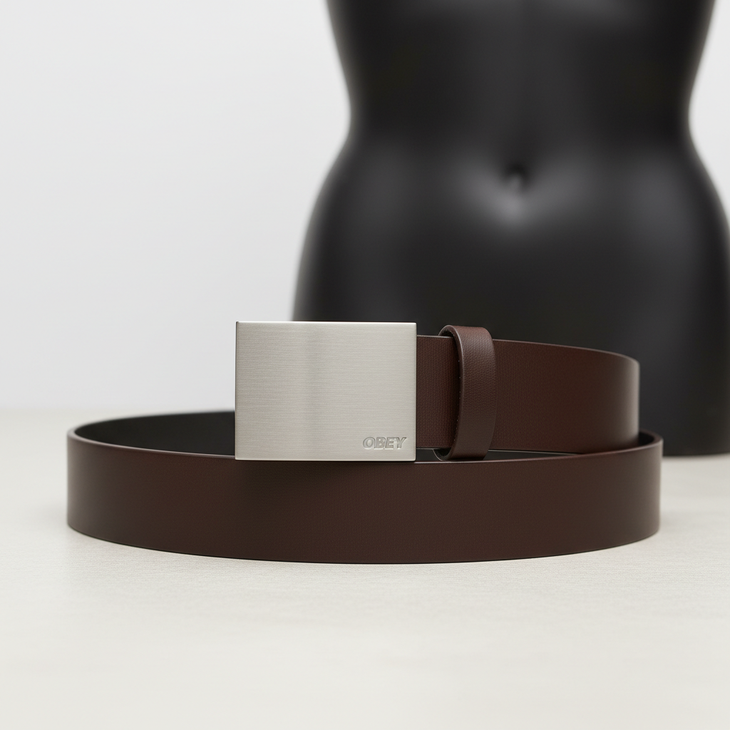Obey Leather Belt thumbnail 3