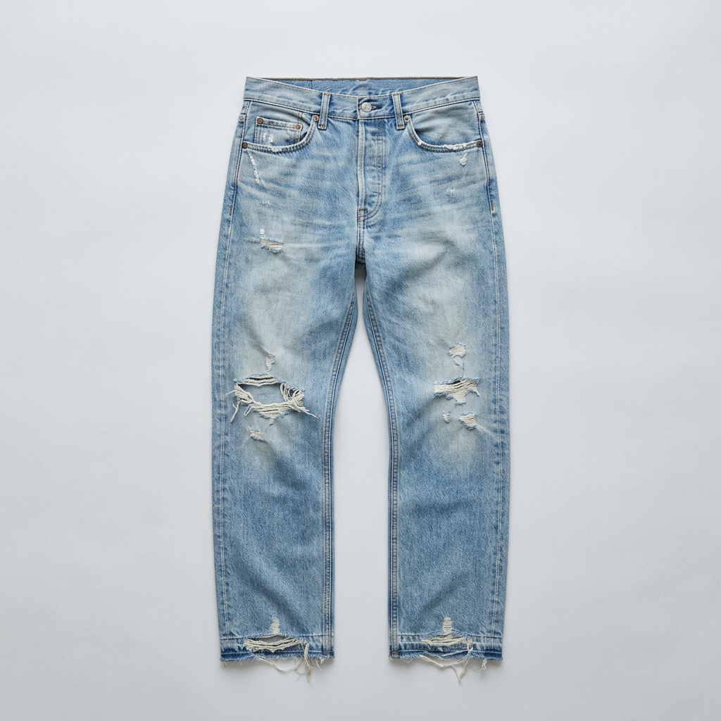 Fear of God Distressed Denim Jeans