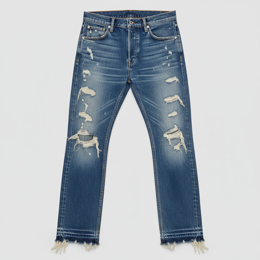 Distressed Jeans