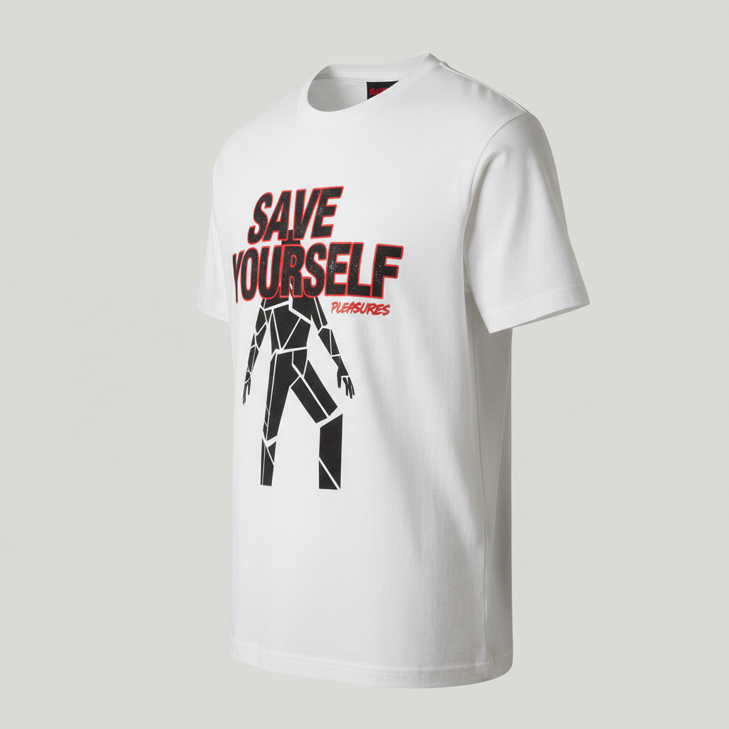 Pleasures T-Shirt Tee 'Save Yourself' (2020) thumbnail 3