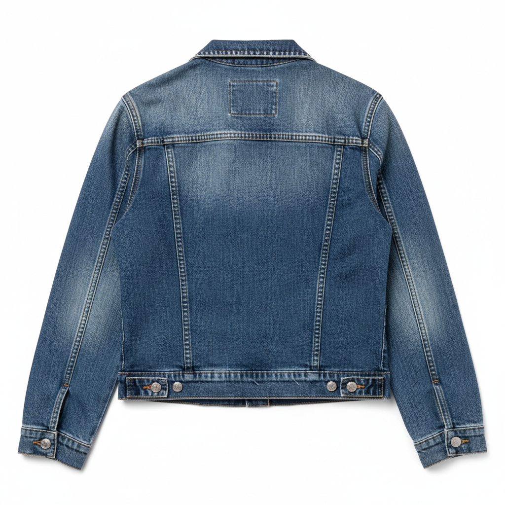 'LEGACY' BLUE WASH DENIM JACKET thumbnail 2