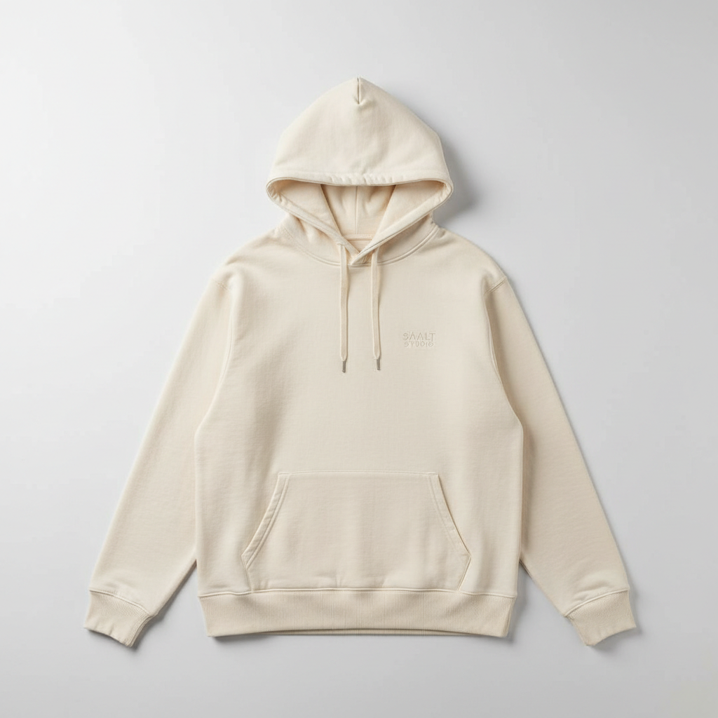 Cream Oat Hoodie