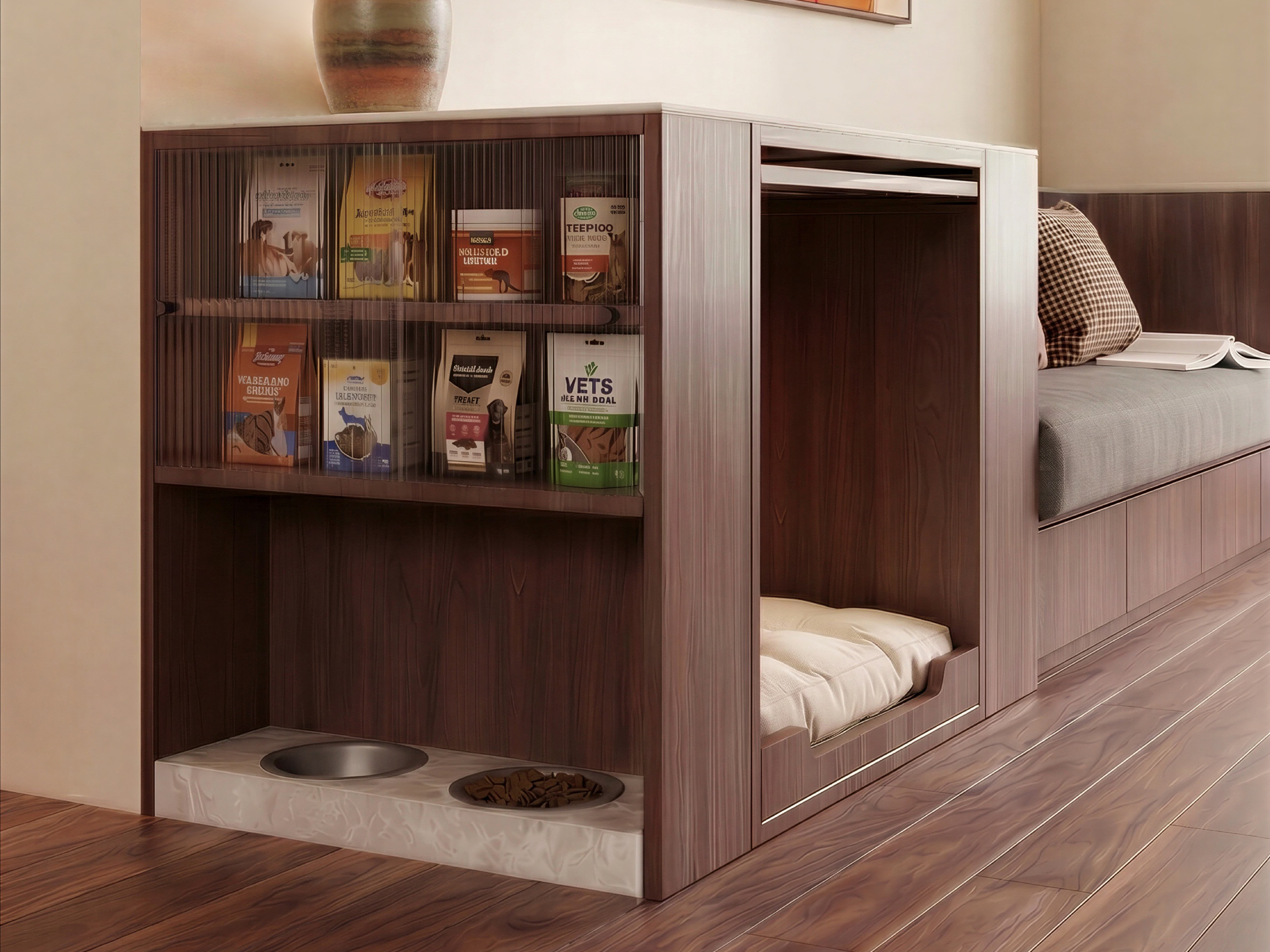The Den & Sofa Suite gallery image 2 — HĀM Studio bespoke pet architecture