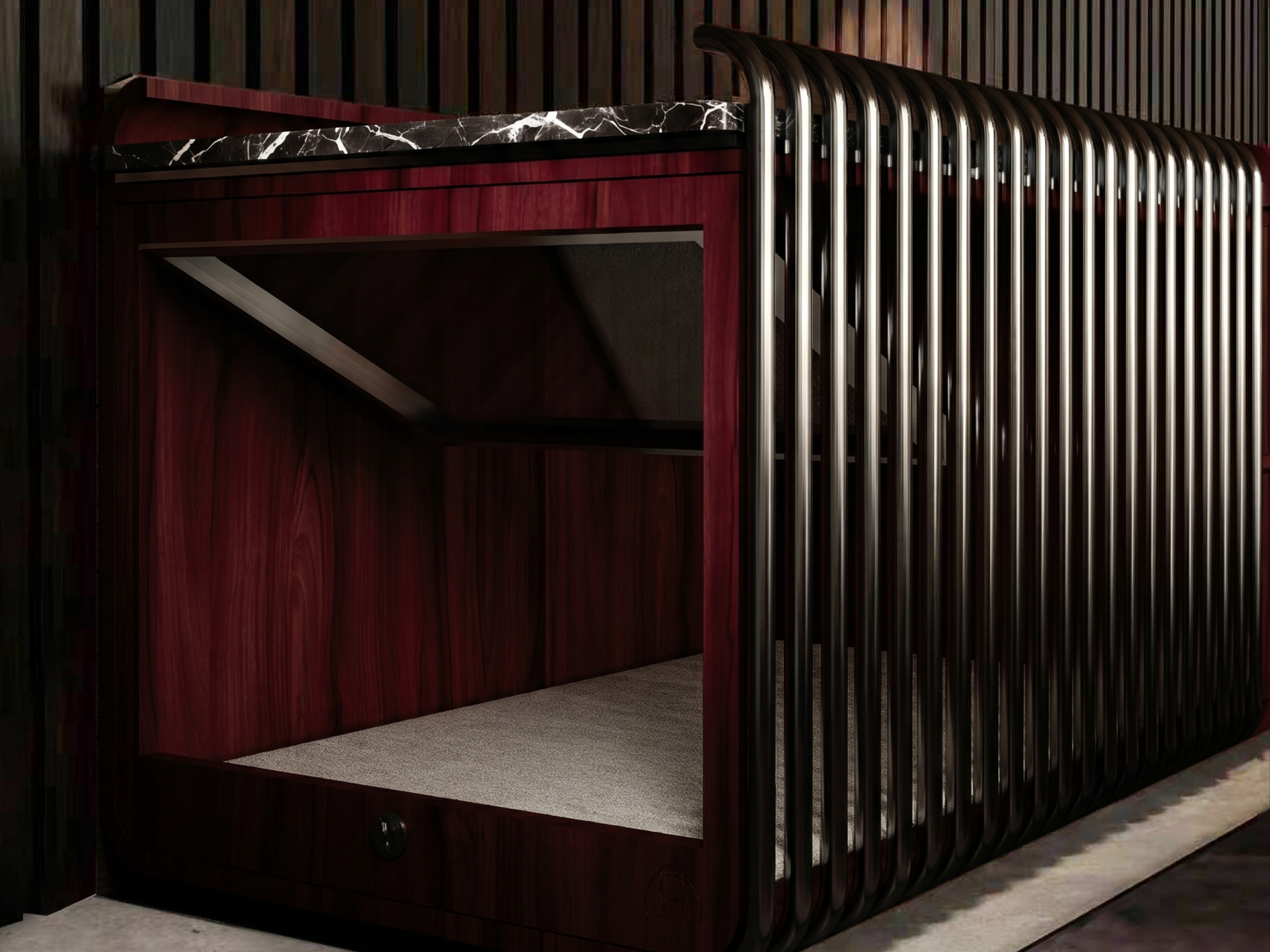 The Colonnade Sanctuary gallery image 1 — HĀM Studio bespoke pet architecture