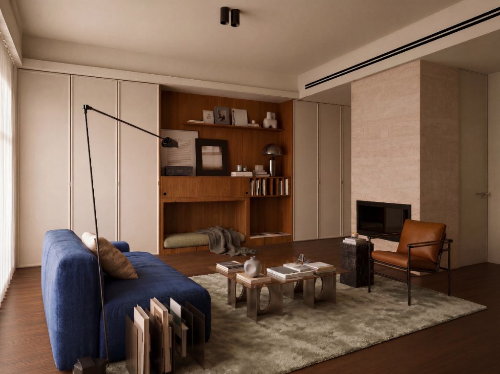 The Living Library Wall gallery image 1 — HĀM Studio bespoke pet architecture