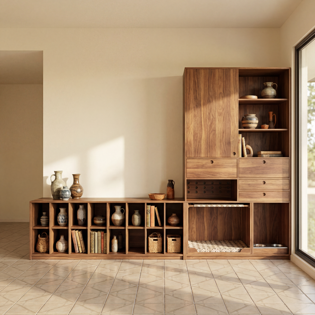 The Companion Wall System gallery image 2 — HĀM Studio bespoke pet architecture