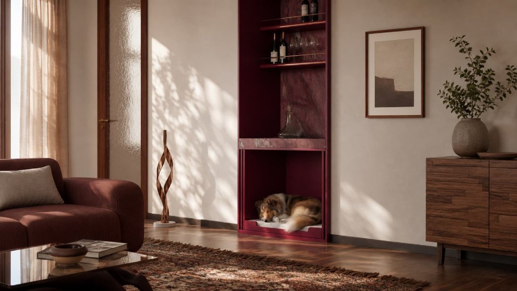 How to Design a Built-In Dog Bed Your Dog Will Actually Use