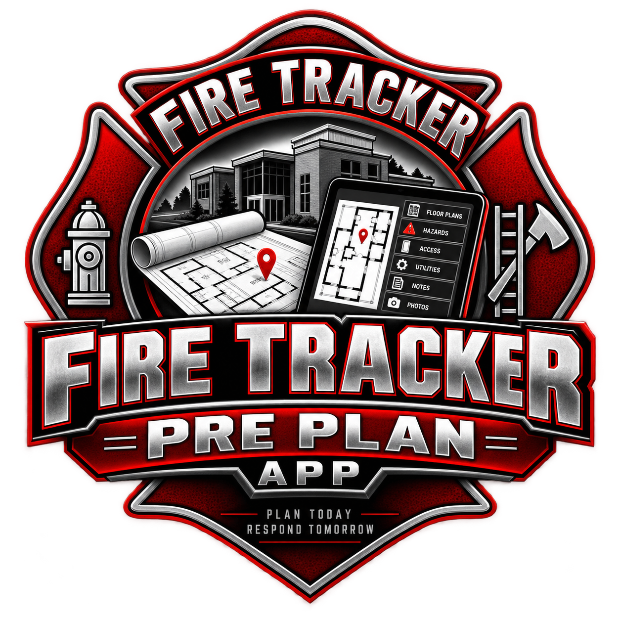 Fire Tracker Preplans logo