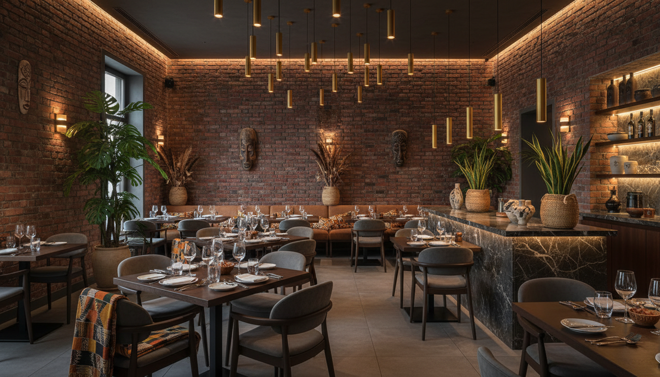 Jollof Haus dining