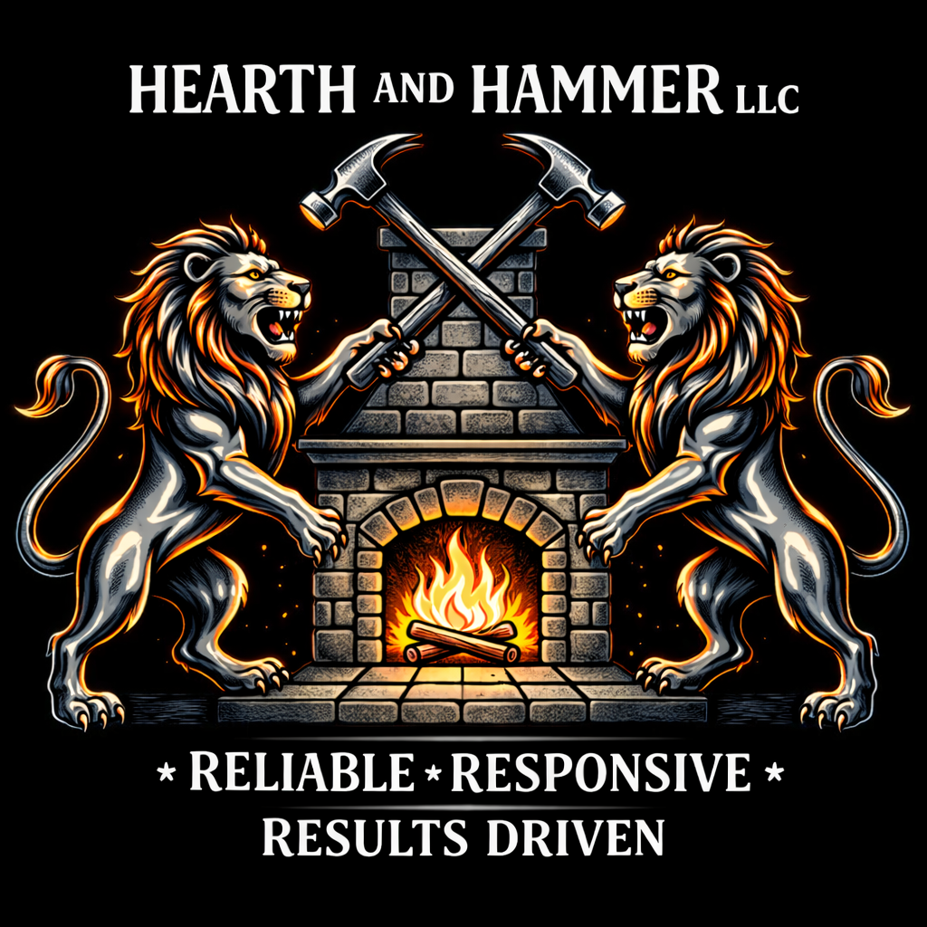 Hearth and Hammer LLC crest logo
