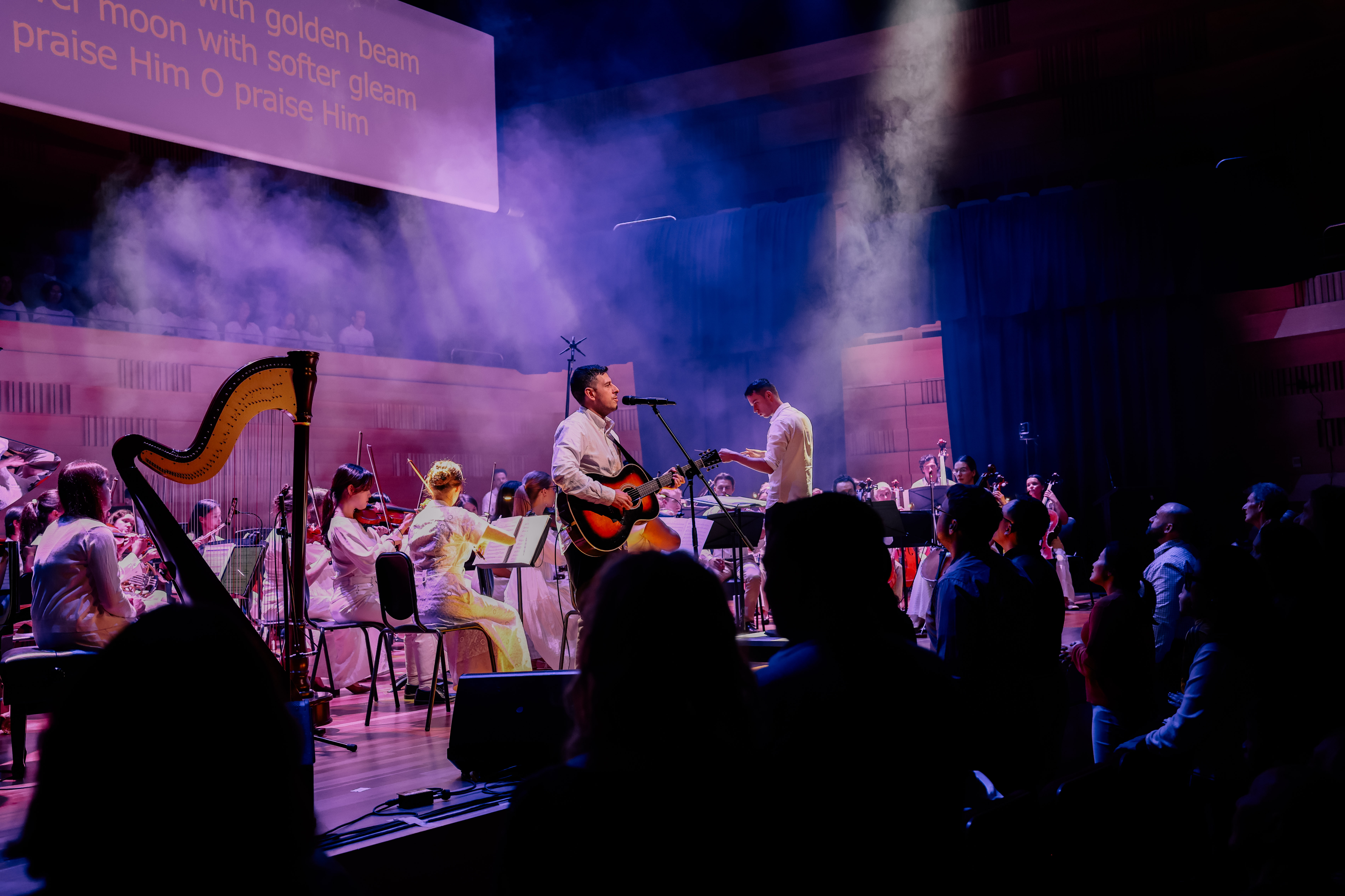 Full orchestra, Chatswood Concourse