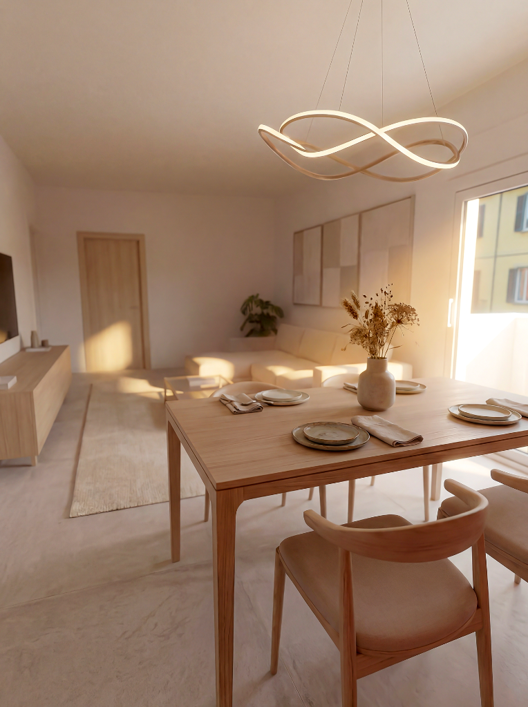 Warm Minimalism — Dining Room