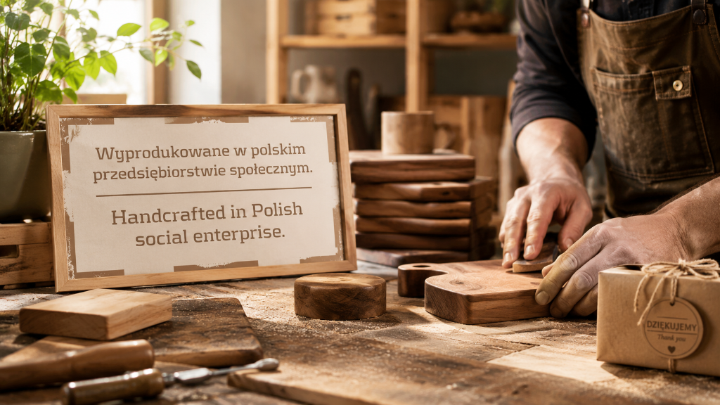 Wyprodukowane w polskim przedsiębiorstwie społecznym