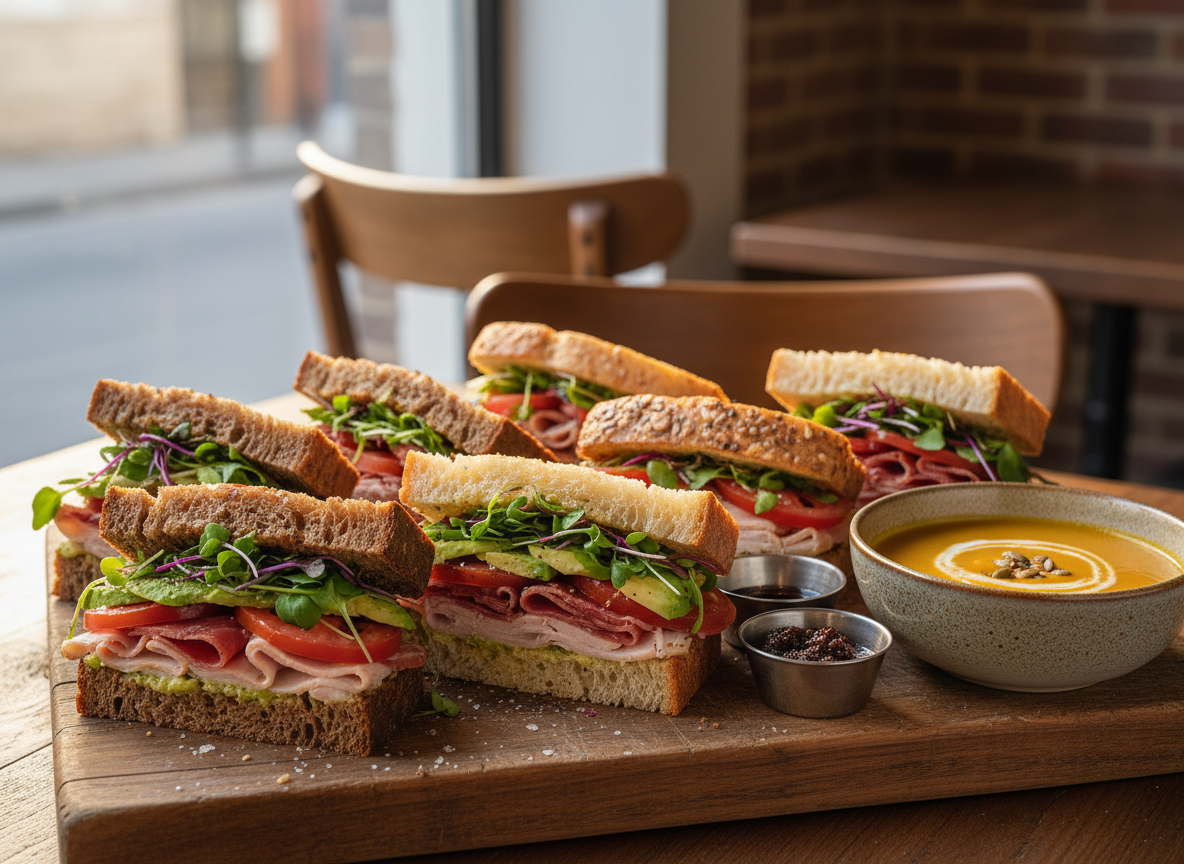 Fresh artisan food