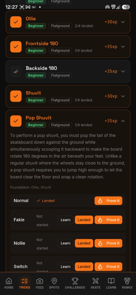 Track Every Trick