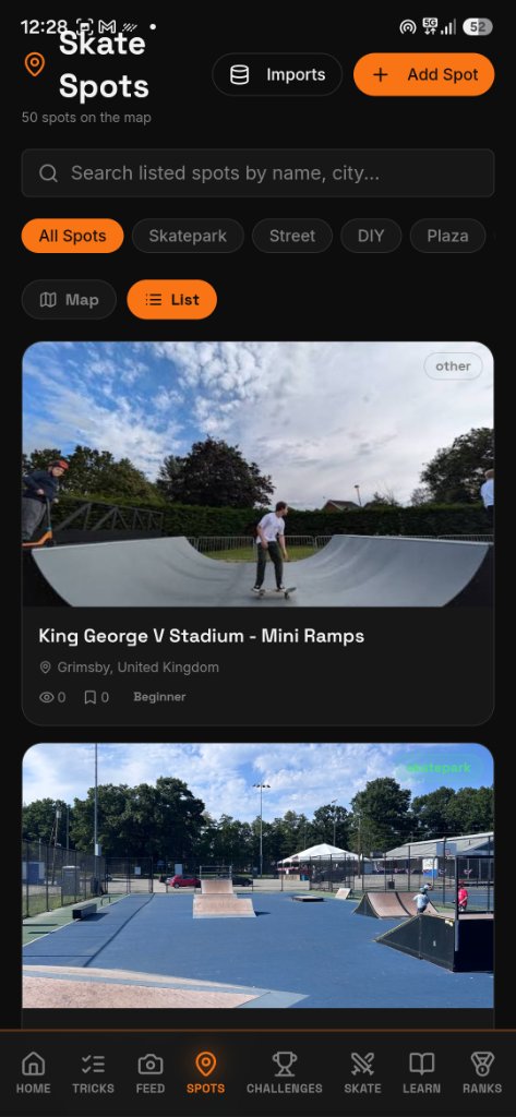 Find Skate Spots