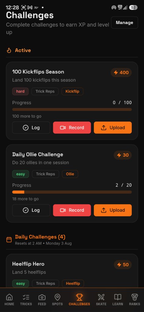 Complete Challenges