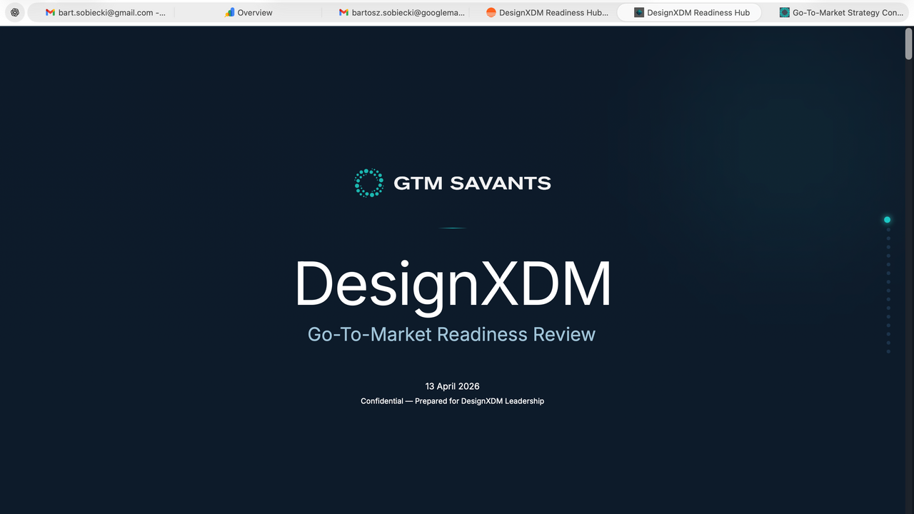 GTM Readiness Review template preview