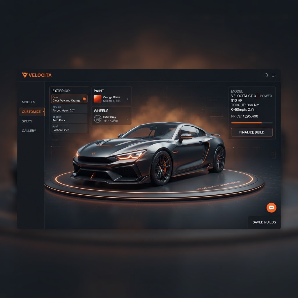 Rebody — Custom Car Design Configurator