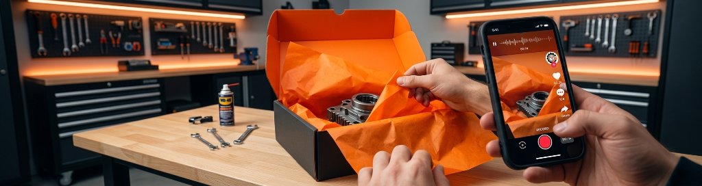 Unboxing submission experience