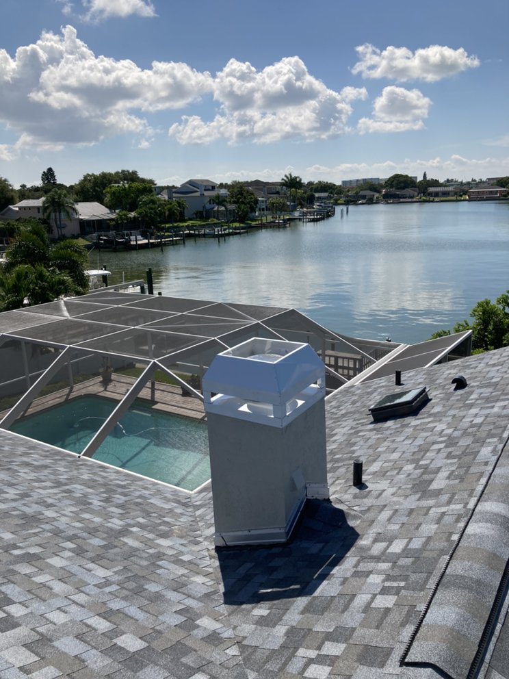 Waterfront property chimney