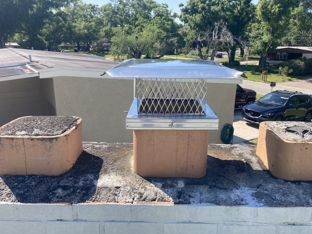 Chimney rooftop installation