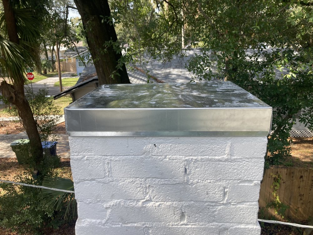 Chimney crown repaired