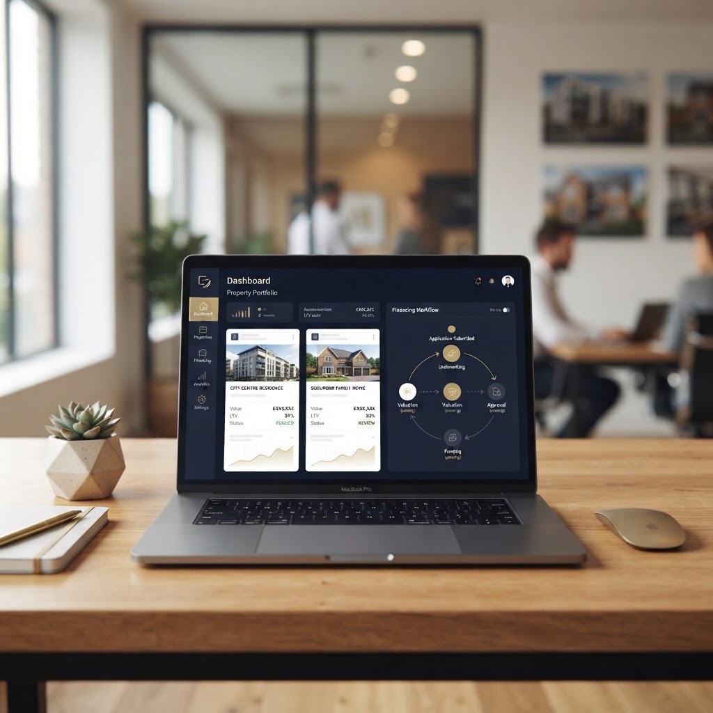 Embedded financing experience on a platform