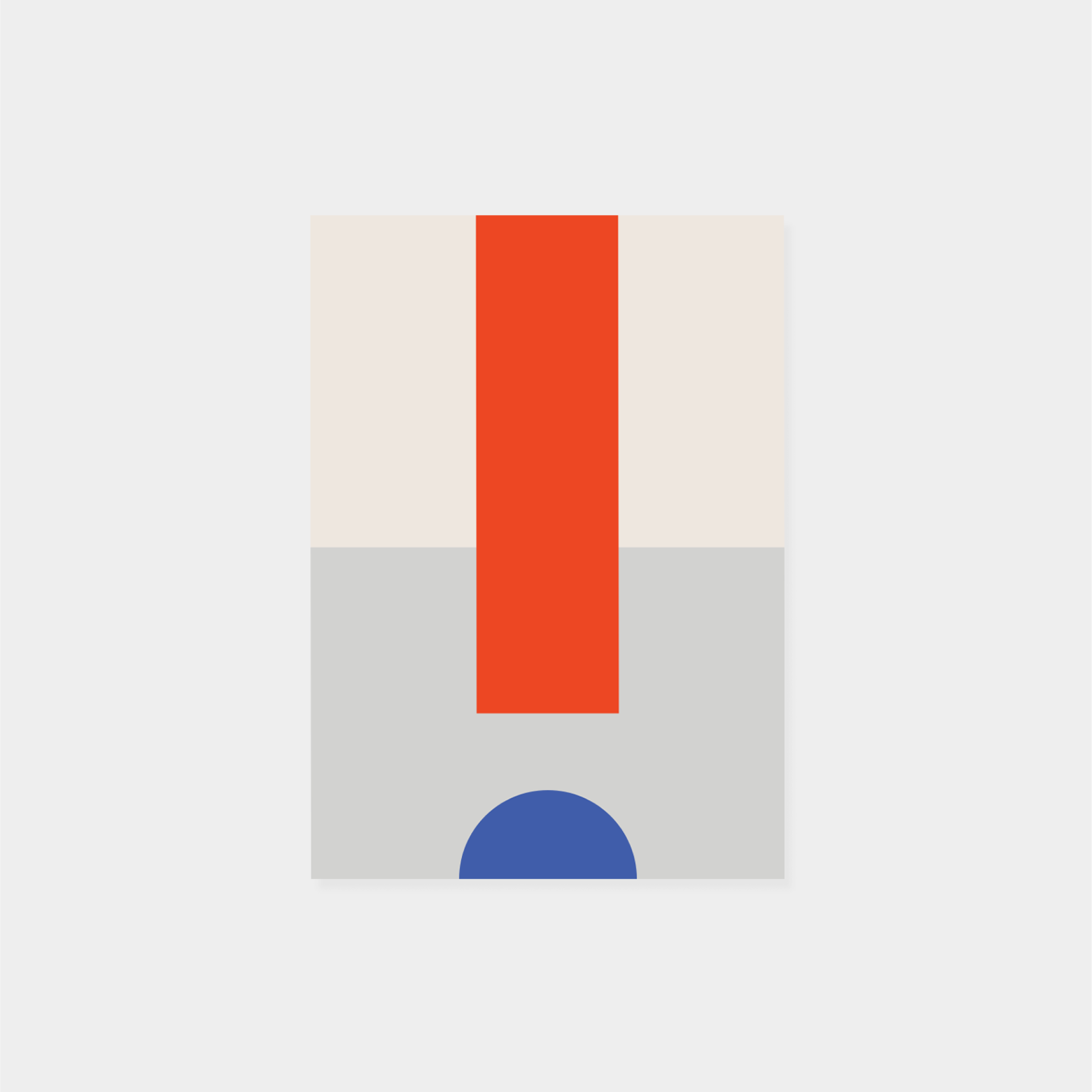 Hello Color Study mini fine art print pack with geometric and typographic artwork - image 2