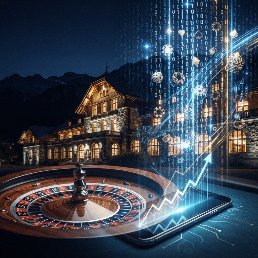 CHF 878.5 Million: Switzerland’s Land-Based Casino Decline Signals a Brutal Shift to Online