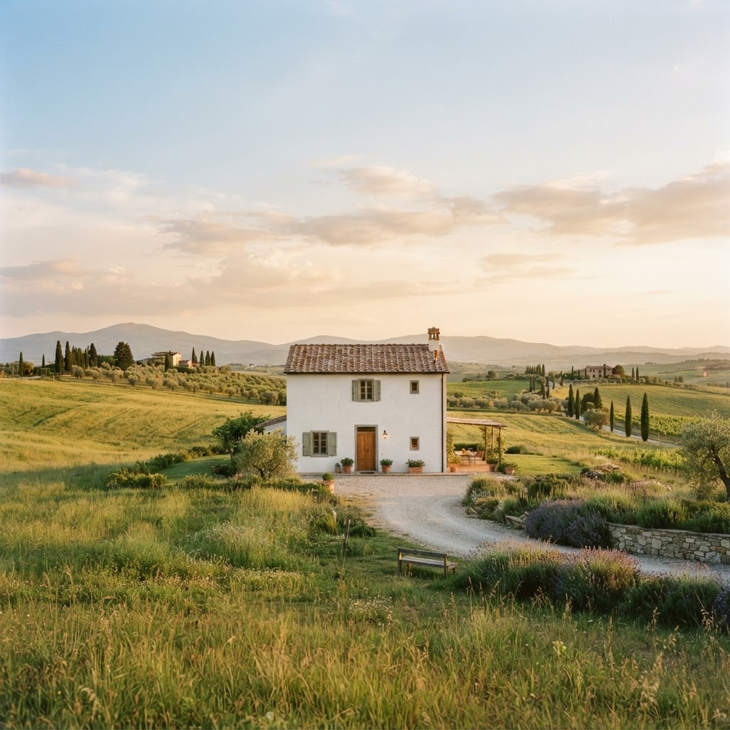 L'Altro Spazio — casa bianca in campagna