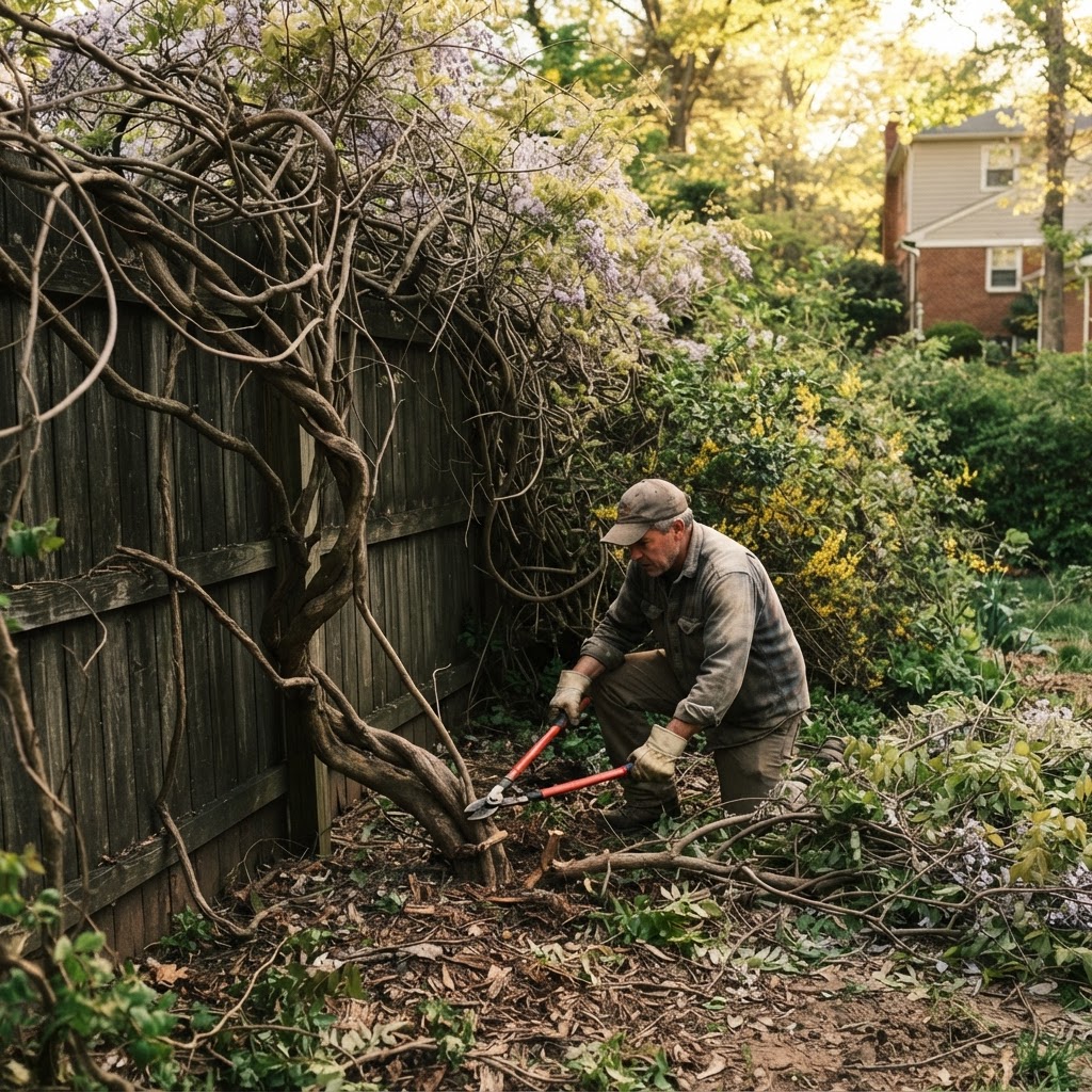 Wisteria Removal & Control