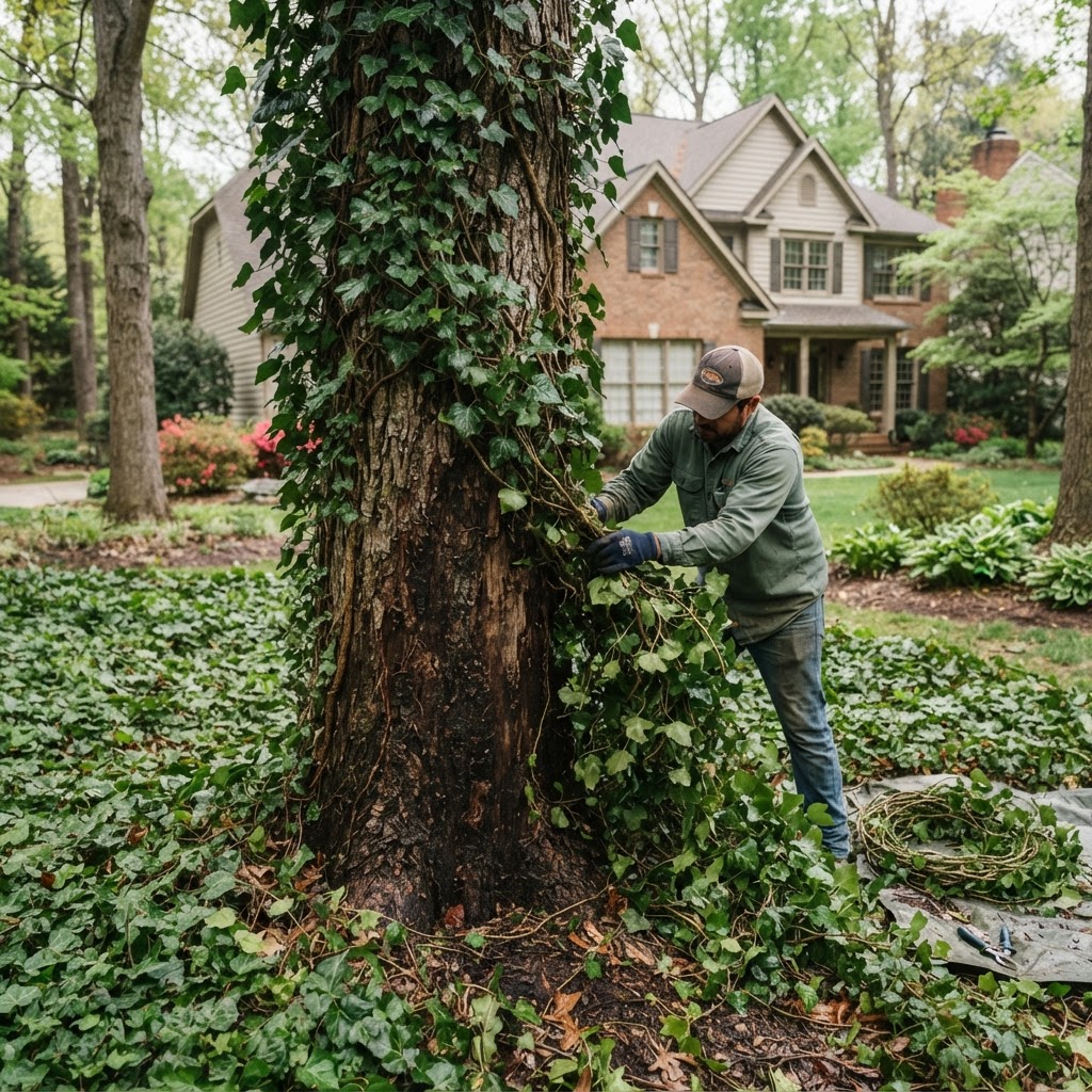English Ivy Removal