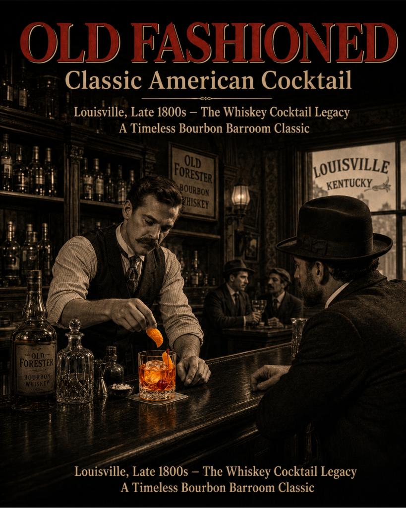Old Fashioned Cocktail Canvas Art