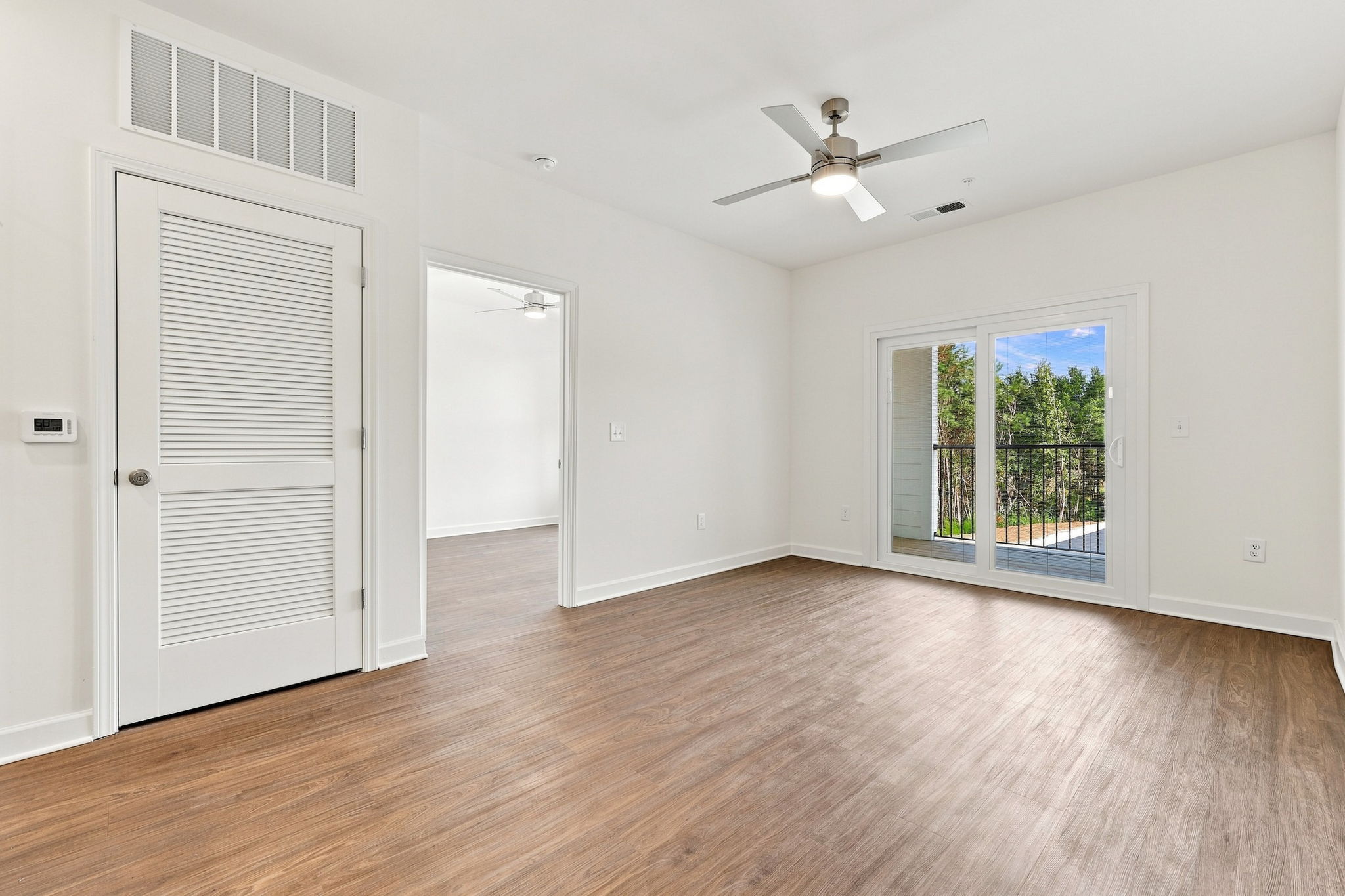 Living room with balcony access