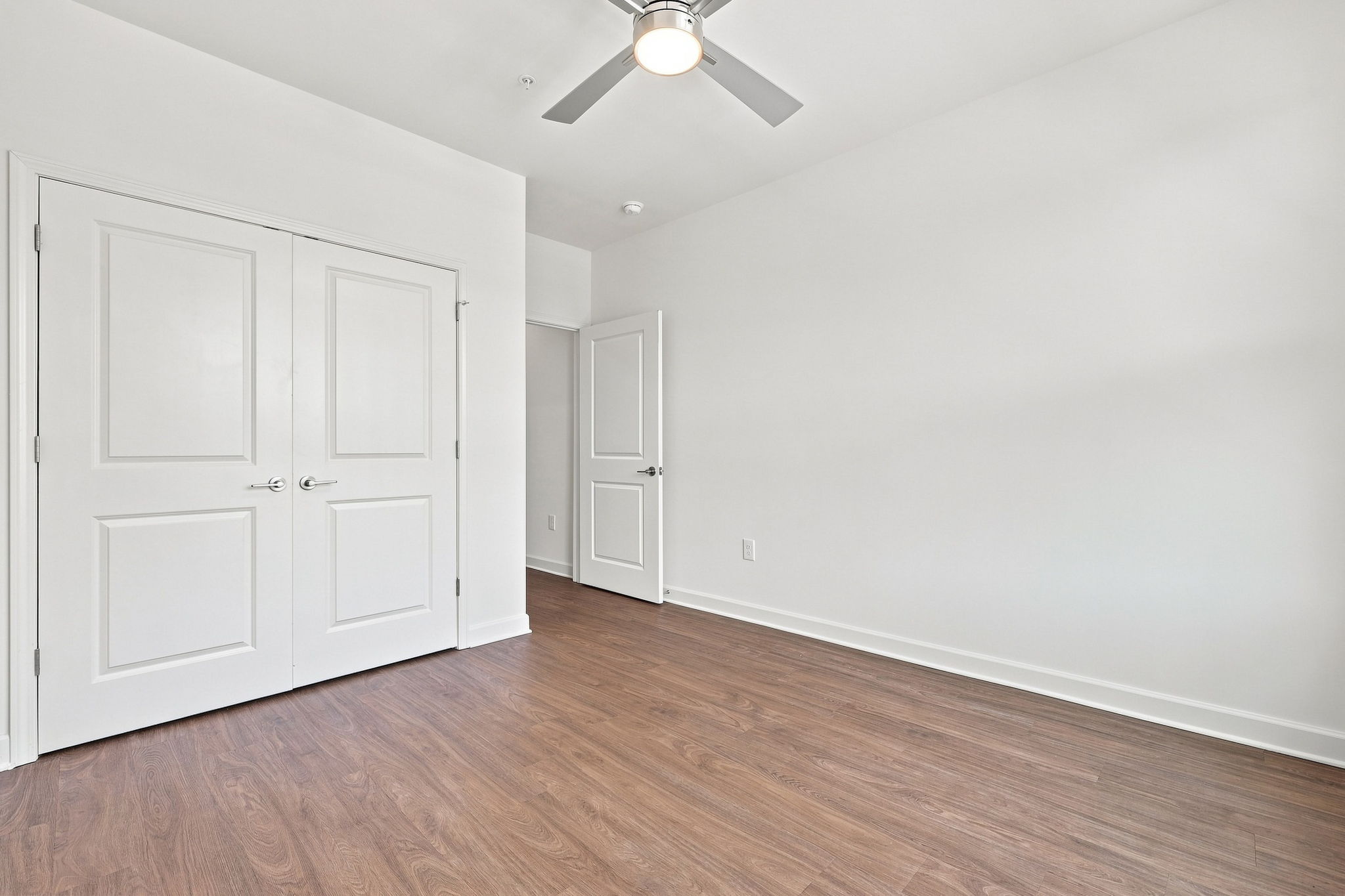 Bedroom with generous closet