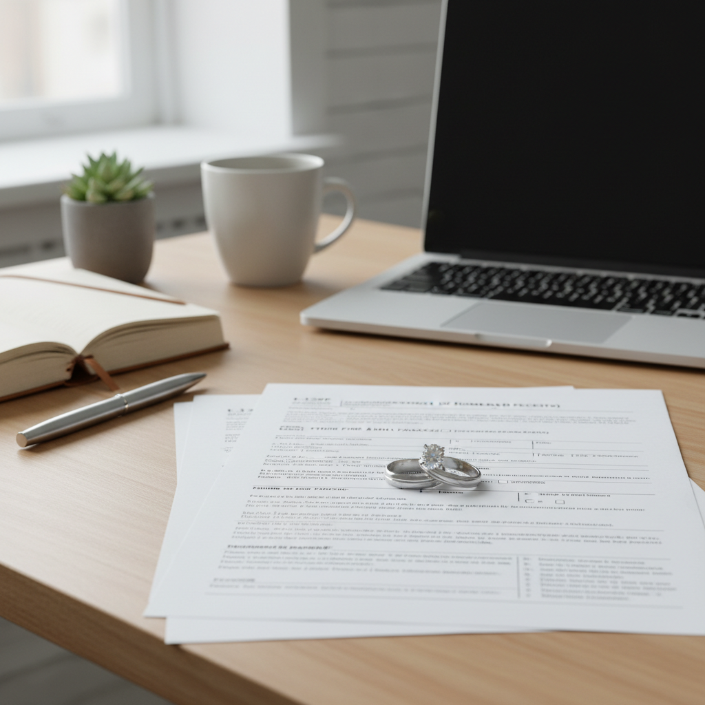 K-1 fiance visa application forms wedding rings Houston Texas