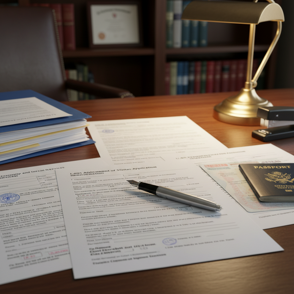 Immigration documents and forms Houston Texas H-2B visa