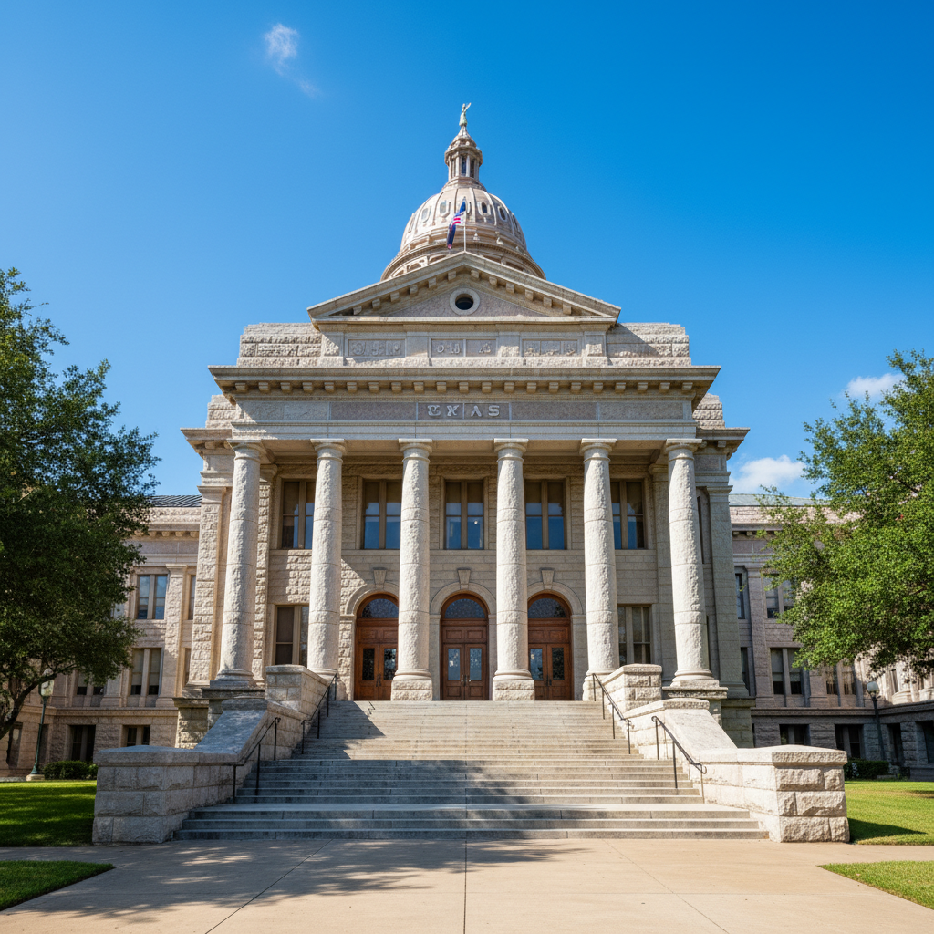 Texas state courthouse cancellation of removal proceedings