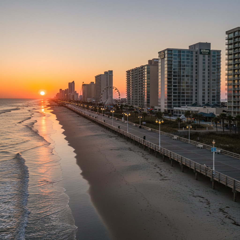 Can a DWI Charge in Maryland Be Reduced or Dismissed? Ocean City Maryland beachfront sunset DWI arrest spring break