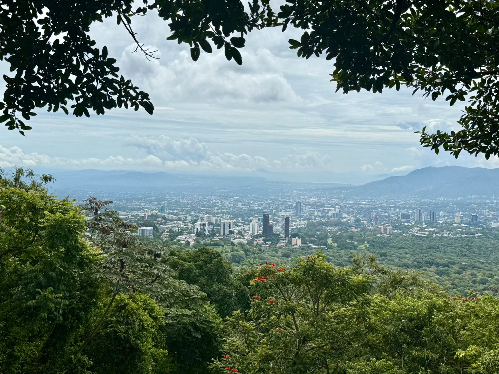 San Salvador — City from the Hills