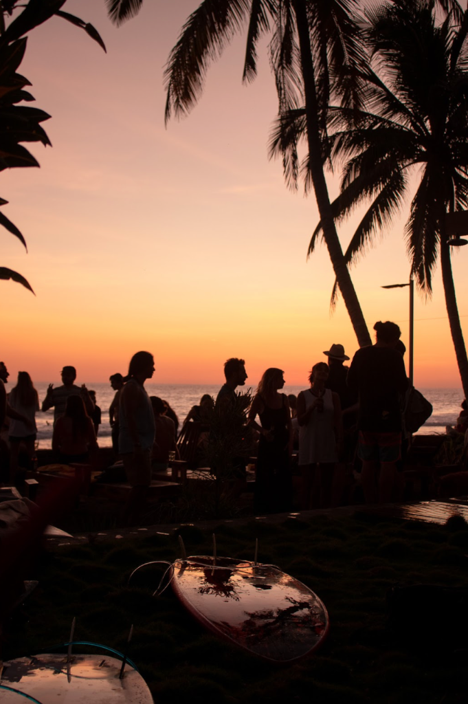 El Zonte — Palmen Sunset