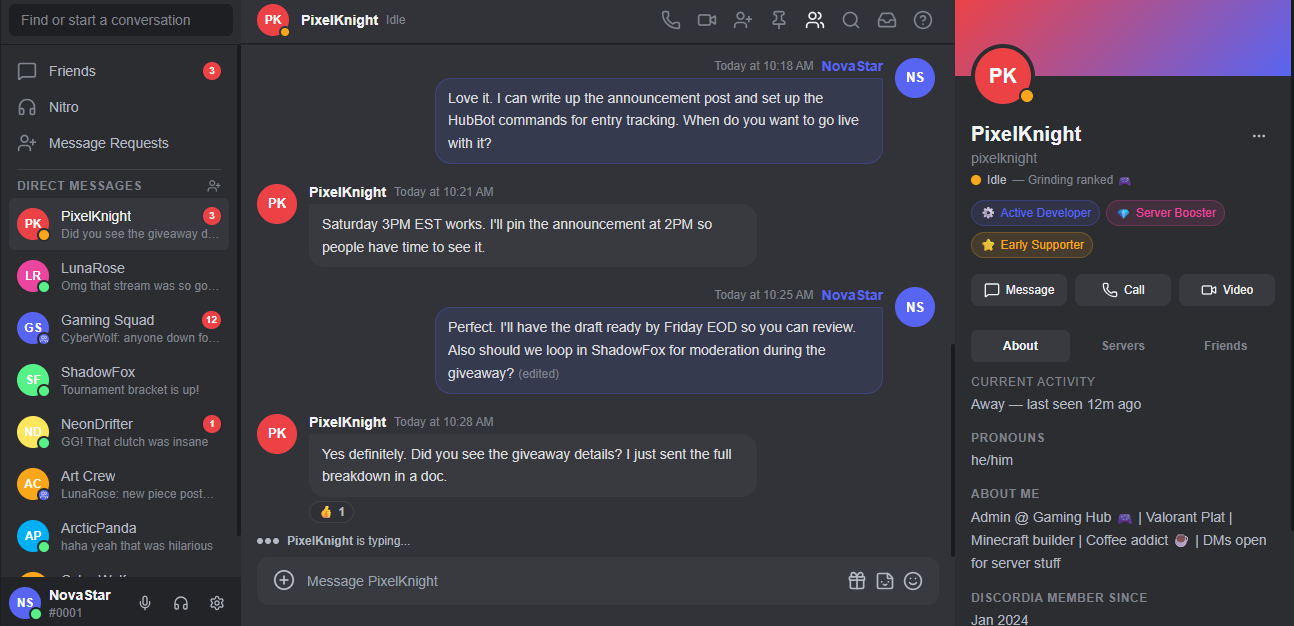 IDK-TEST template preview