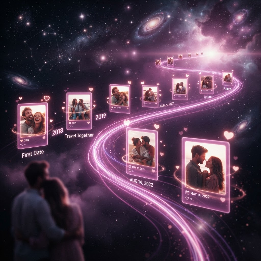 A relational timeline