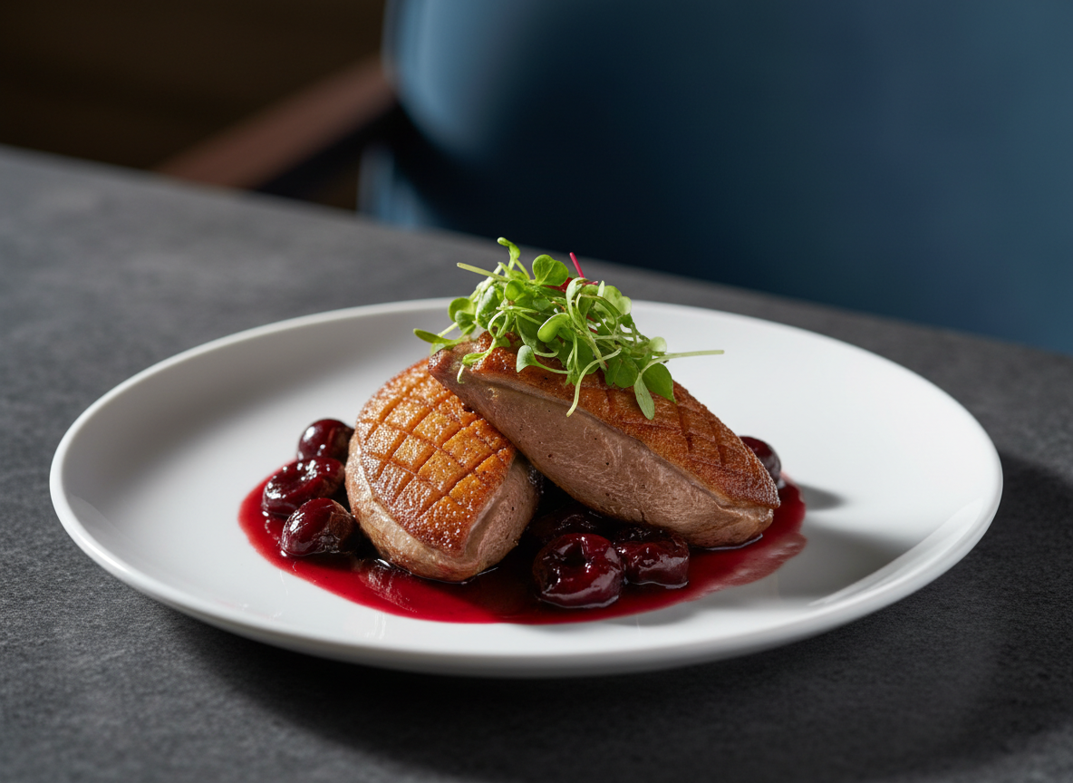 Pan-Seared Duck Breast