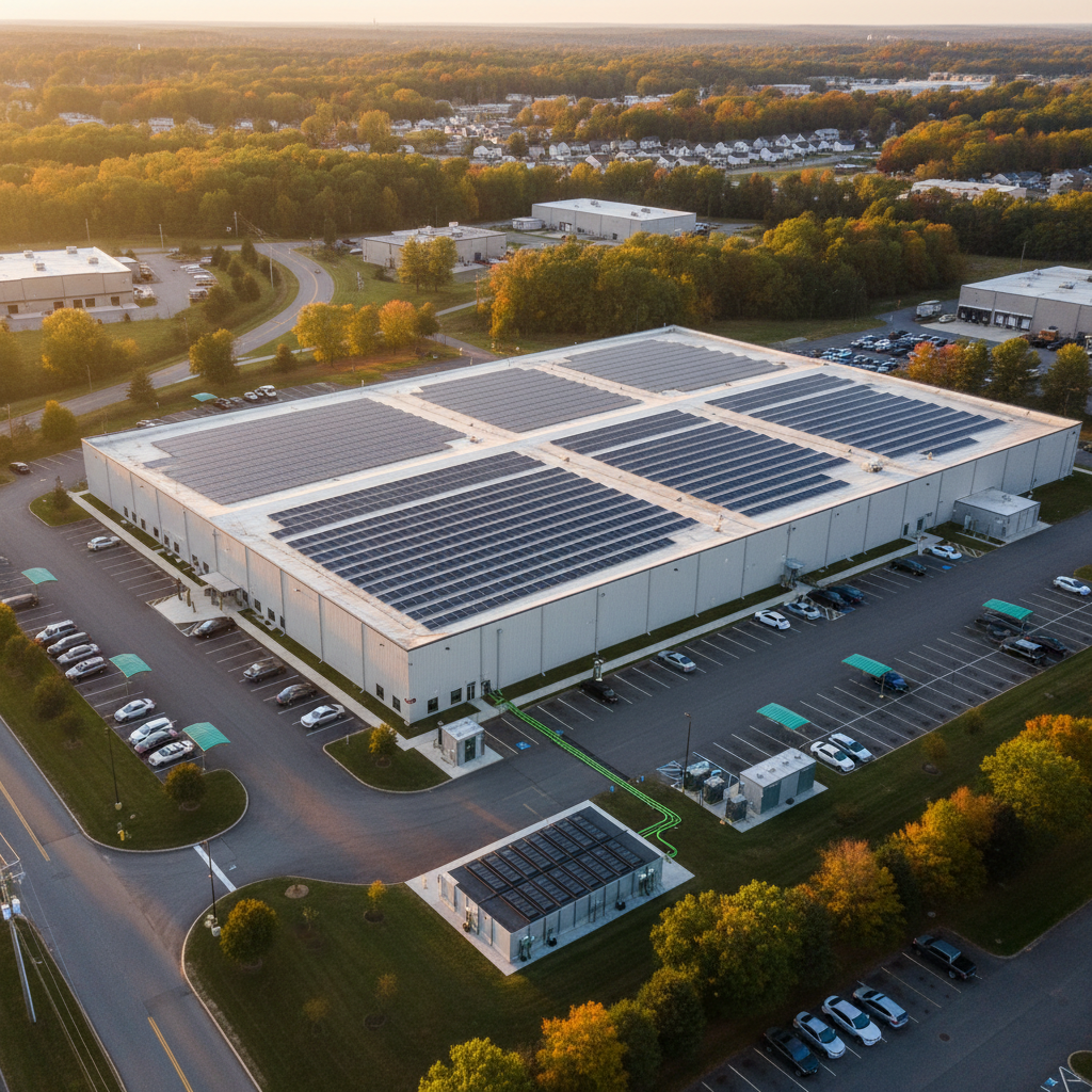 Commercial rooftop solar lease